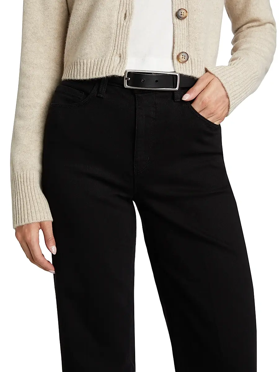 L'Agence Women's Scottie High-Rise Wide-Leg Jeans | Thumbnail 6 L'Agence Women's Scottie High-Rise Wide-Leg Jeans | Thumbnail 6