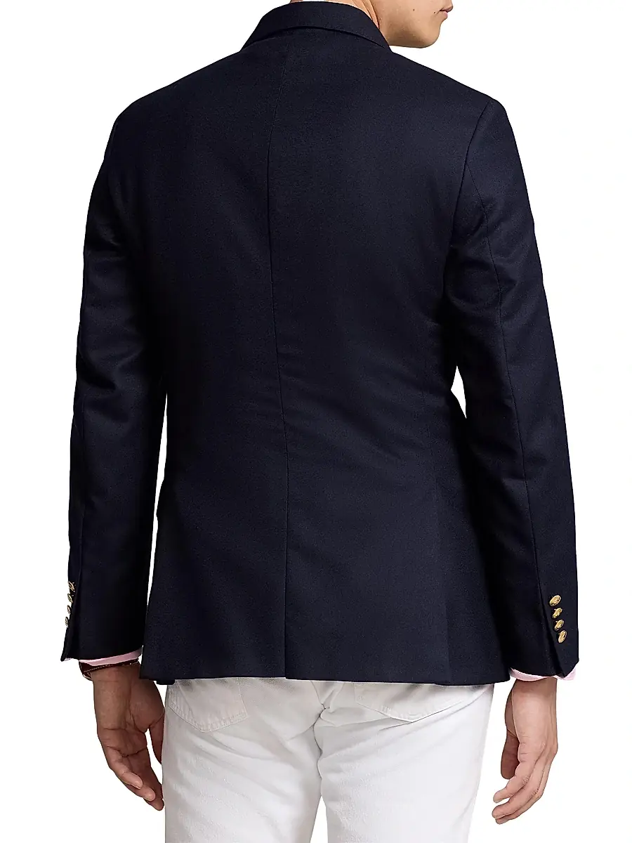 Polo Ralph Lauren Men's The Iconic Doeskin Two-Button Blazer | Thumbnail 4