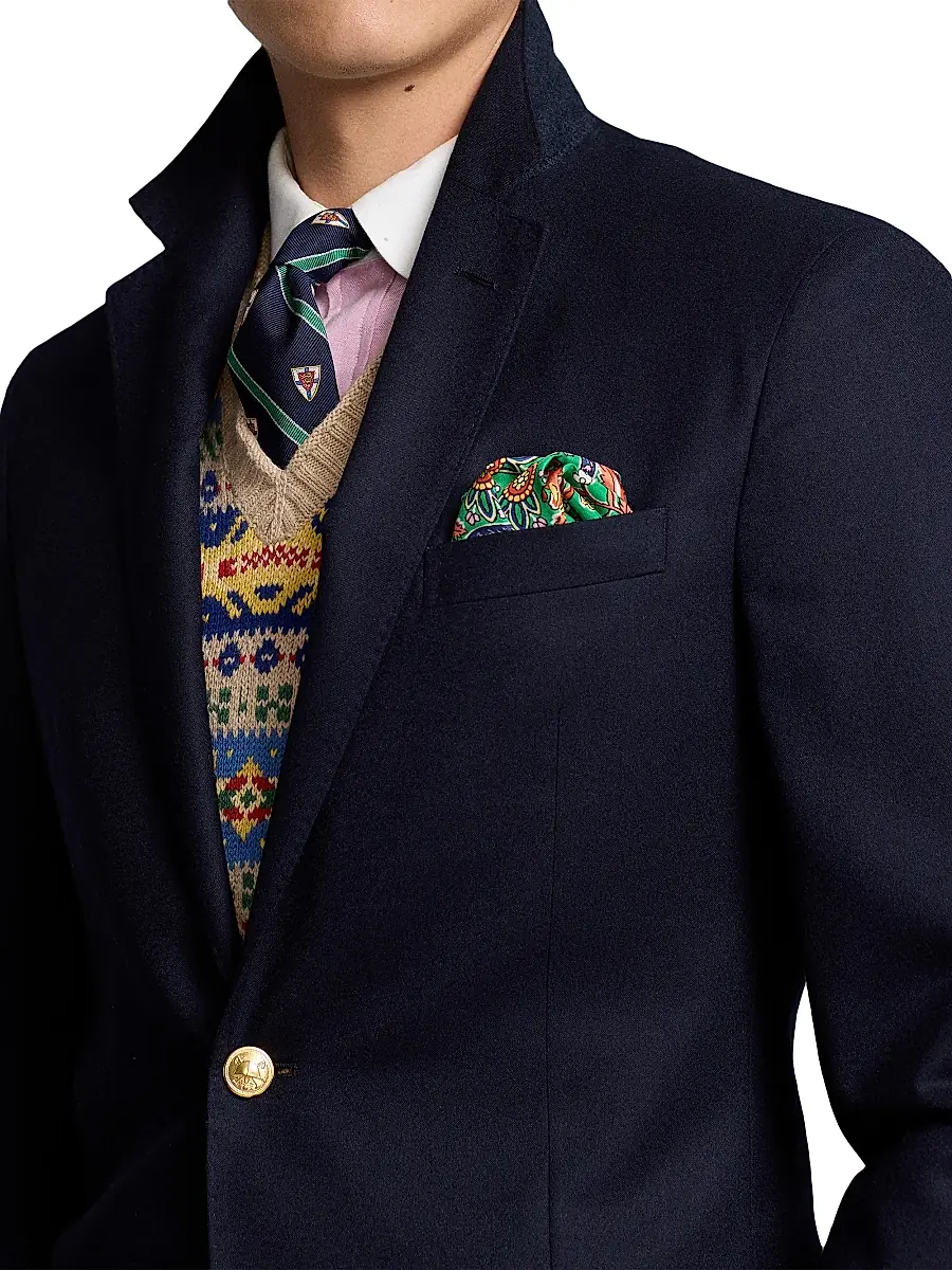 Polo Ralph Lauren Men's The Iconic Doeskin Two-Button Blazer | Thumbnail 6