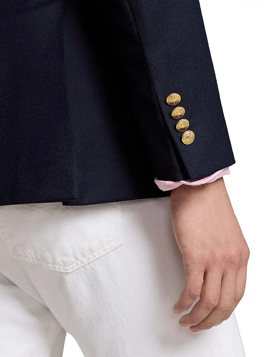 Polo Ralph Lauren Men's The Iconic Doeskin Two-Button Blazer | Thumbnail 7