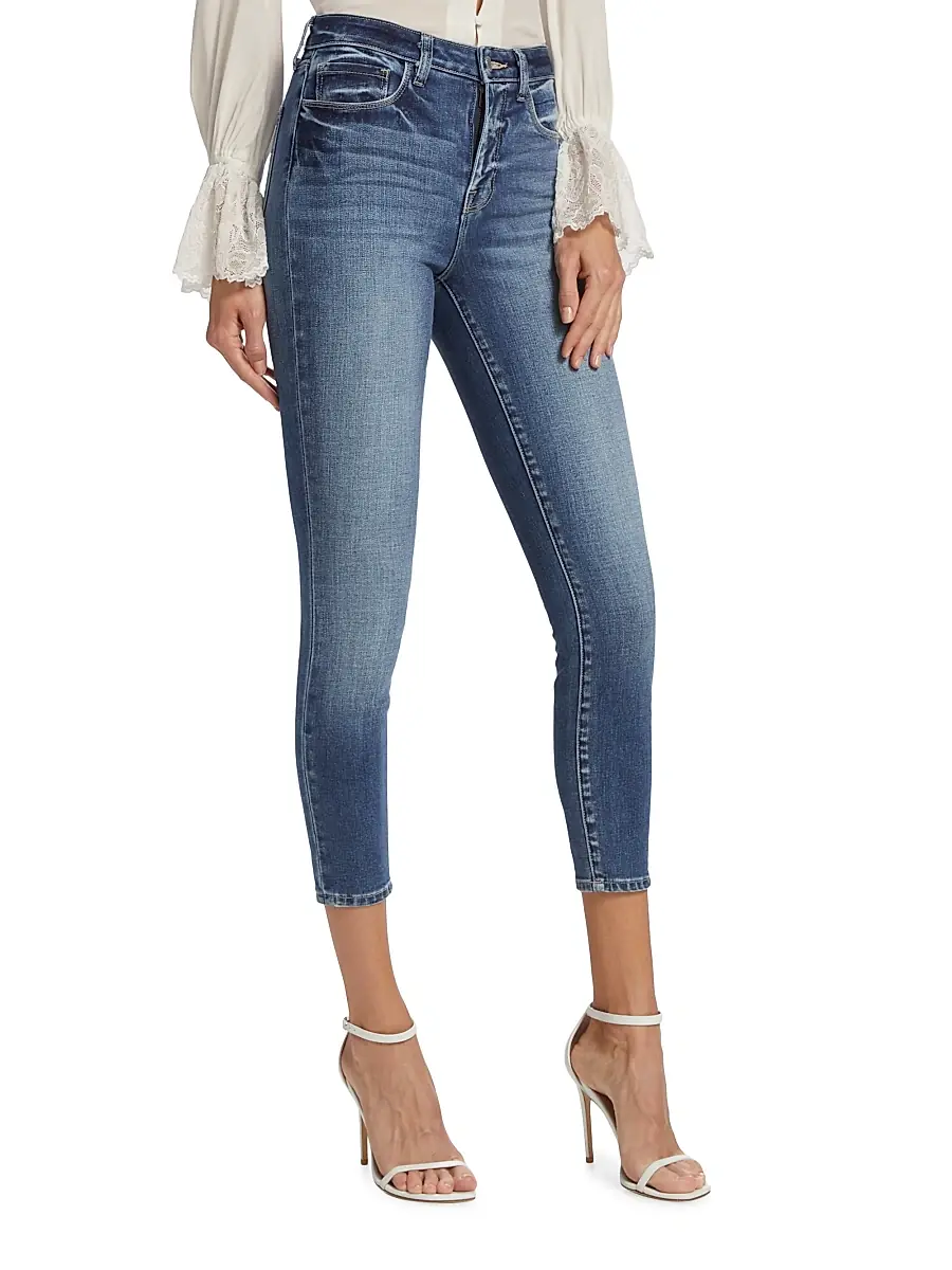 L'Agence Women's Margot High-Rise Skinny Jeans | Thumbnail 4 L'Agence Women's Margot High-Rise Skinny Jeans | Thumbnail 4