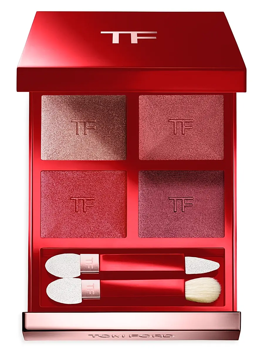 TOM FORD Women's Electric Cherry Eye Color Quad - Electric Cherry | Image 1 TOM FORD Women's Electric Cherry Eye Color Quad - Electric Cherry | Image 1