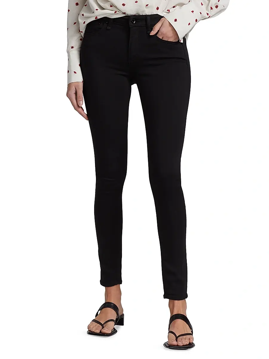 rag & bone Women's Cate Mid-Rise Ankle Skinny Jeans | Thumbnail 3