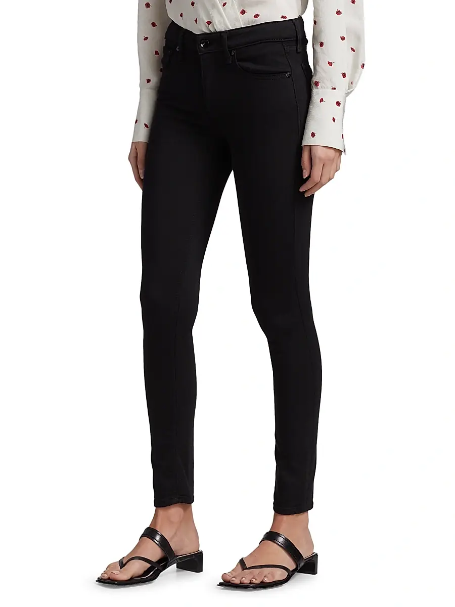 rag & bone Women's Cate Mid-Rise Ankle Skinny Jeans | Thumbnail 4