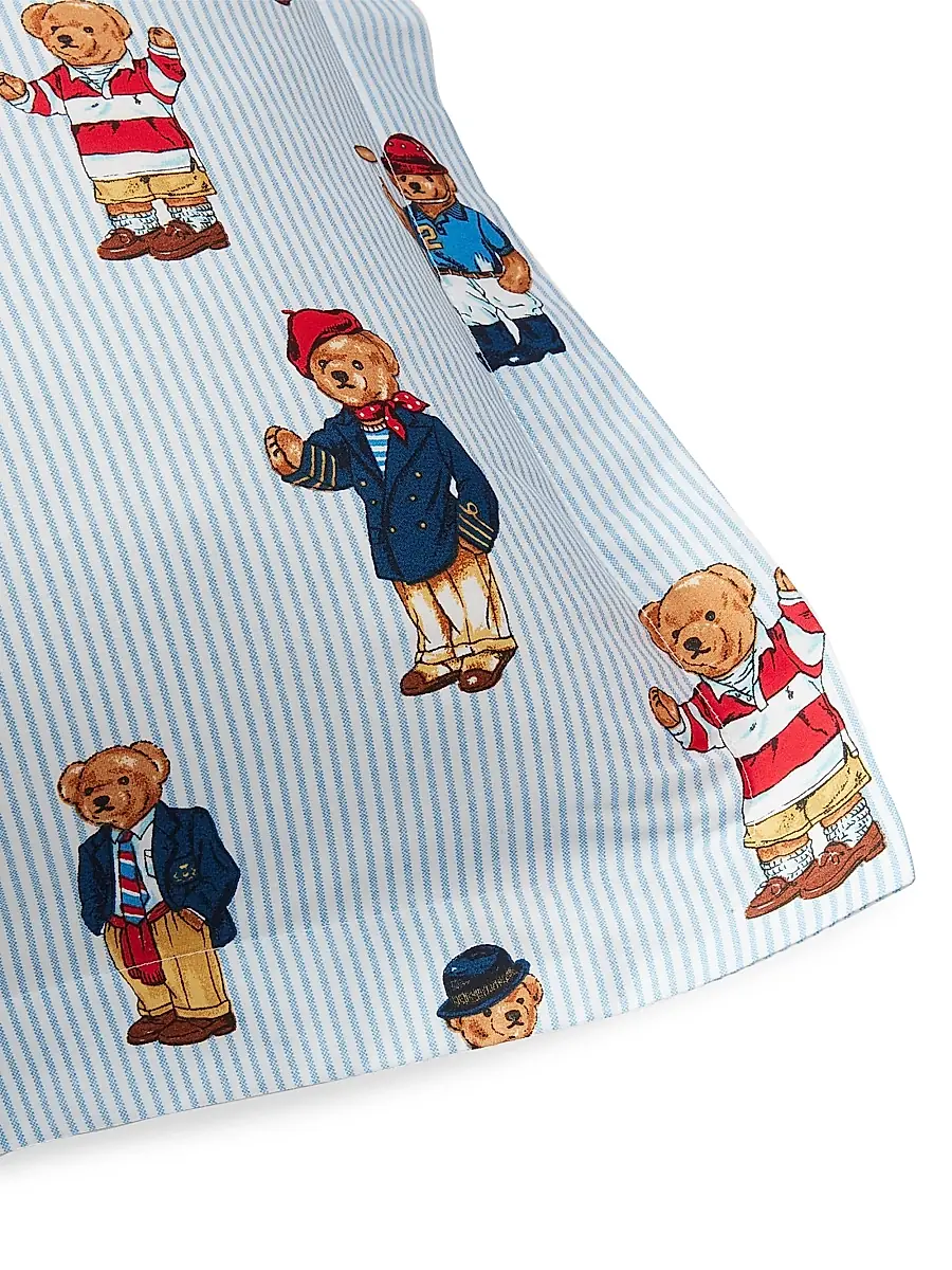 Ralph Lauren Teddy Bear Stripe 3-Piece Comforter Set | Thumbnail 7 Ralph Lauren Teddy Bear Stripe 3-Piece Comforter Set | Thumbnail 7