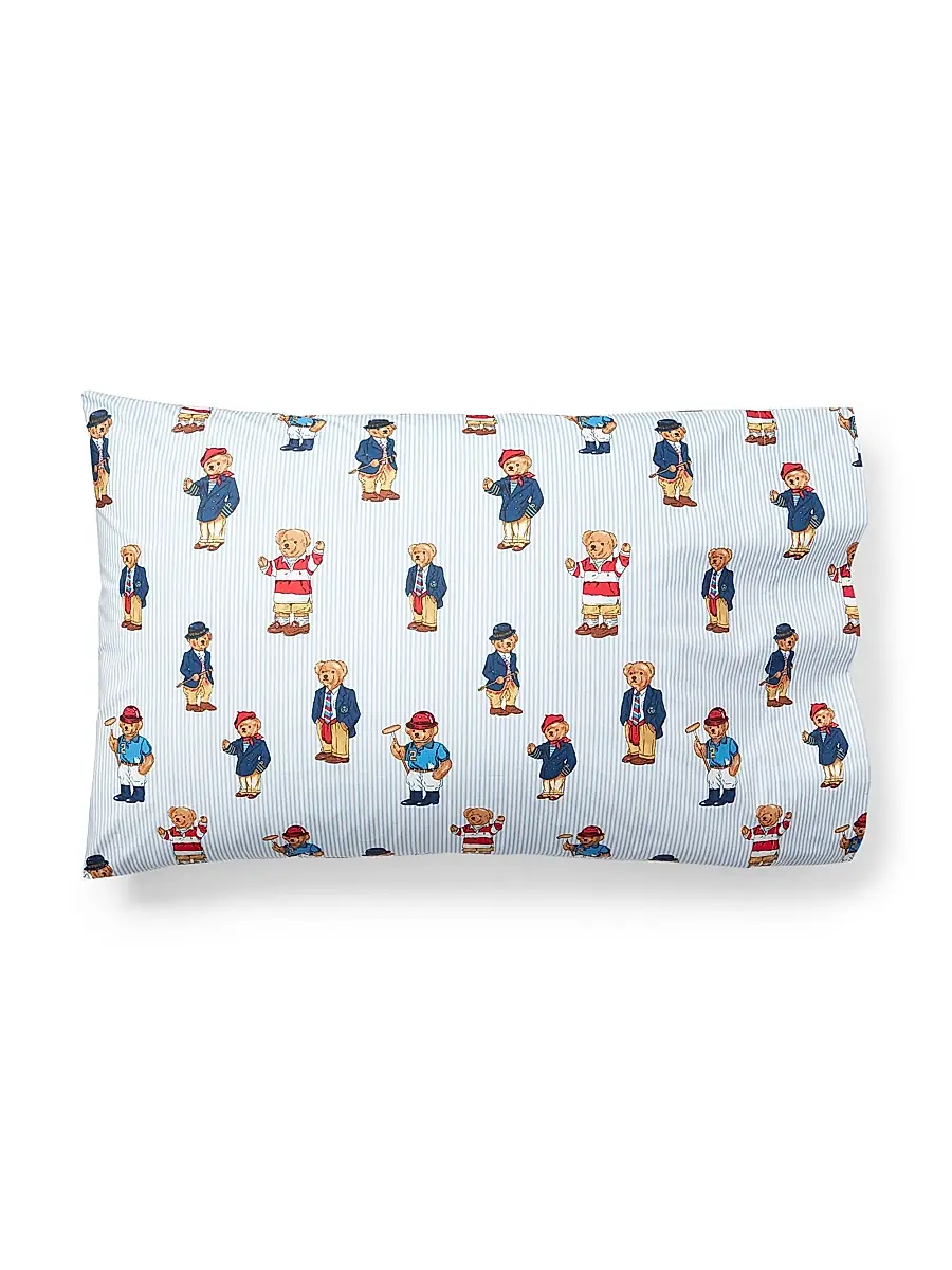 Ralph Lauren Teddy Bear Stripe 4-Piece Sheeting Set | Thumbnail 3 Ralph Lauren Teddy Bear Stripe 4-Piece Sheeting Set | Thumbnail 3