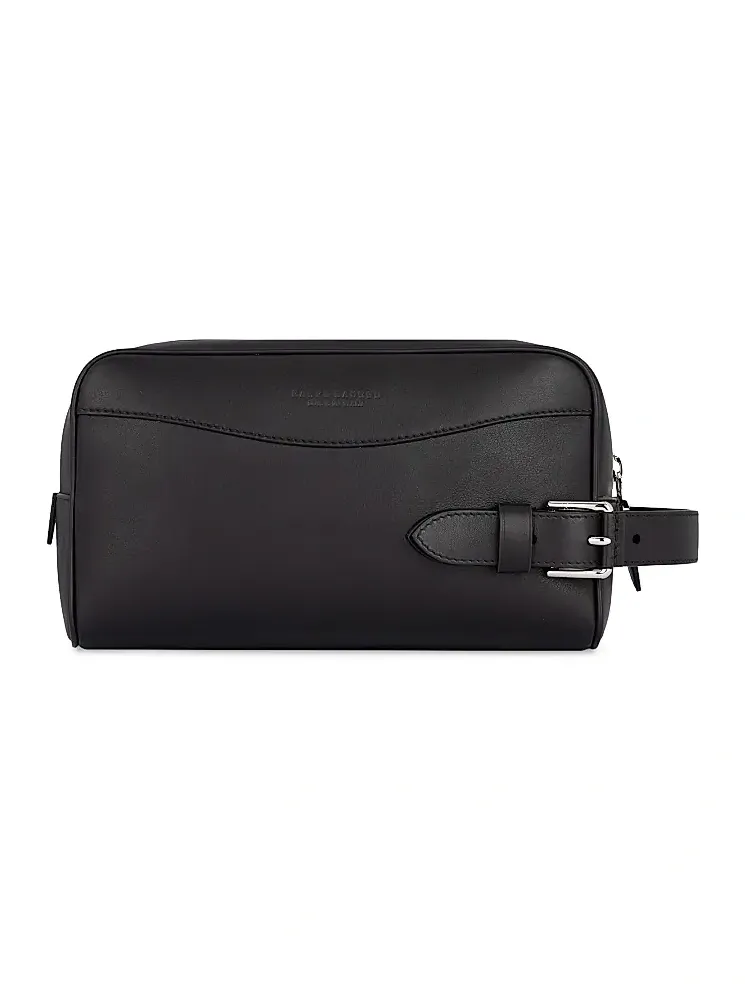 Ralph Lauren Purple Label Bedford Leather Toiletry Bag