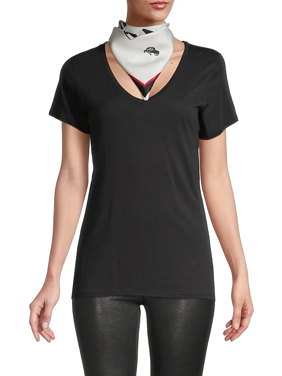 rag & bone Women's Cruella Silk Bandana