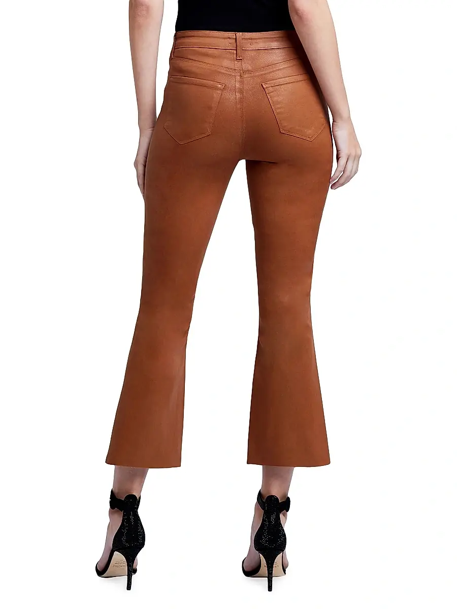 L'Agence Women's Kendra High-Rise Crop Flare Pants | Thumbnail 5 L'Agence Women's Kendra High-Rise Crop Flare Pants | Thumbnail 5