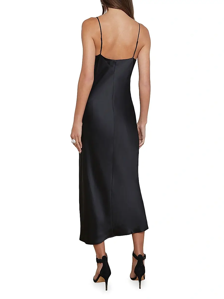 L'Agence Women's Seridine Midi Slip Dress | Thumbnail 5 L'Agence Women's Seridine Midi Slip Dress | Thumbnail 5