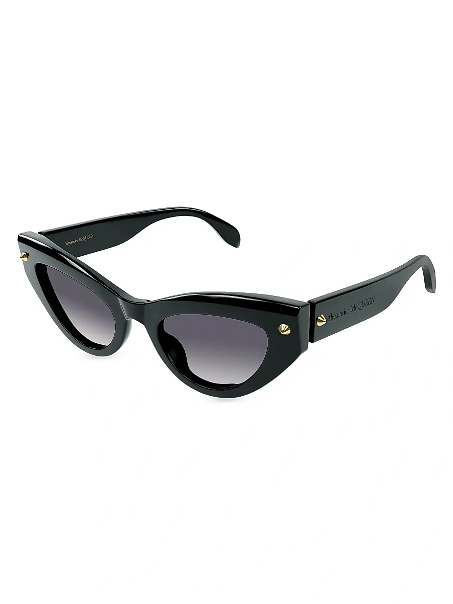 Alexander McQueen Women's 52MM Spike Studs Cat-Eye Sunglasses | Thumbnail 2