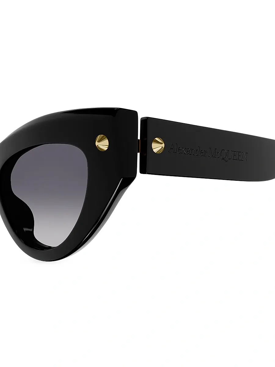 Alexander McQueen Women's 52MM Spike Studs Cat-Eye Sunglasses | Thumbnail 3