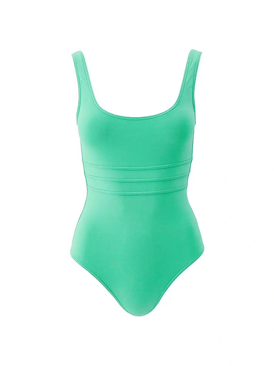 Melissa Odabash Women's Nevada One-Piece Swimsuit - Green | Image 1 Melissa Odabash Women's Nevada One-Piece Swimsuit - Green | Image 1