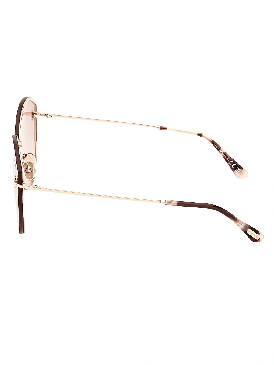 Tom Ford Women's Evangeline 63MM Cat-Eye Sunglasses | Thumbnail 4