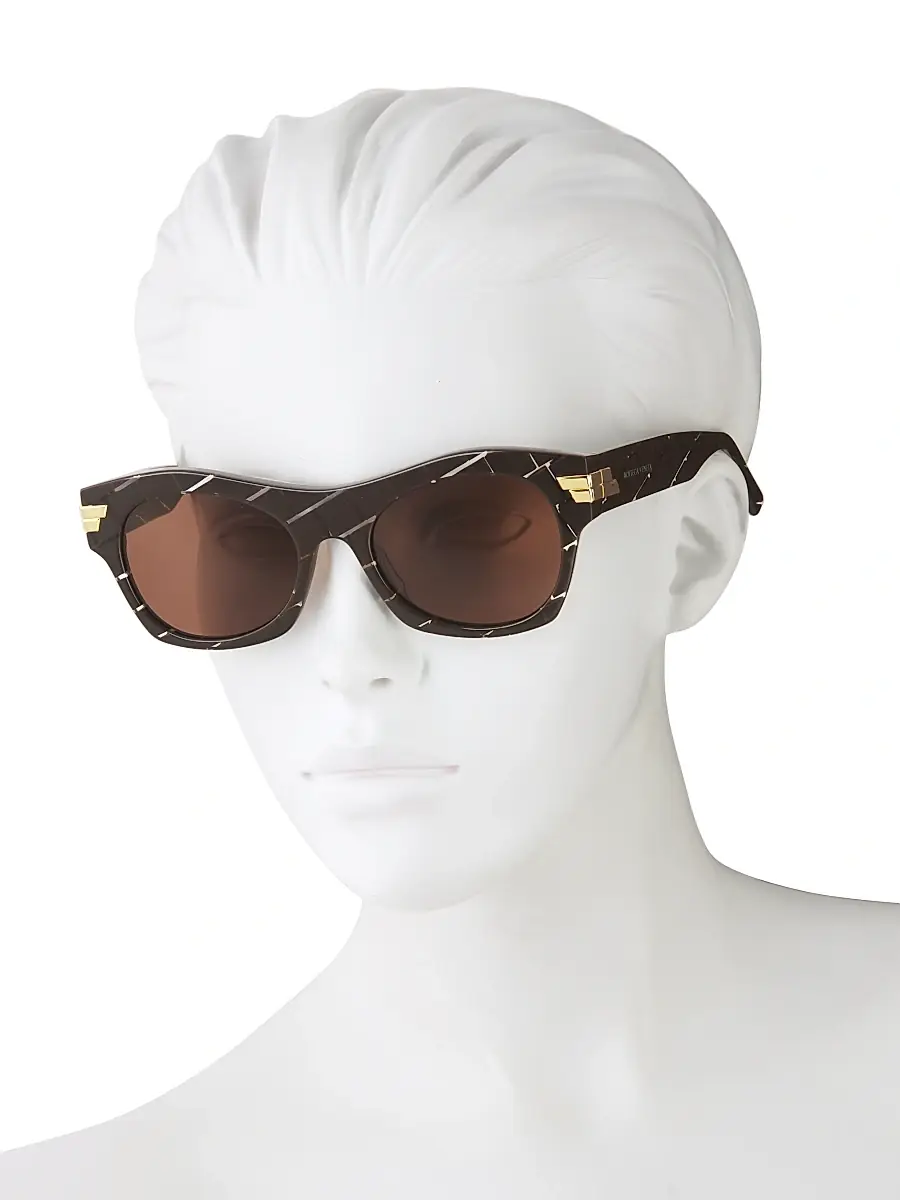 Bottega Veneta Women's Unapologetic 54MM Square Sunglasses | Thumbnail 4