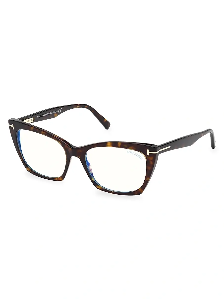 Tom Ford Women's 54MM Cat-Eye Blue Filter Eyeglasses | Thumbnail 2 Tom Ford Women's 54MM Cat-Eye Blue Filter Eyeglasses | Thumbnail 2