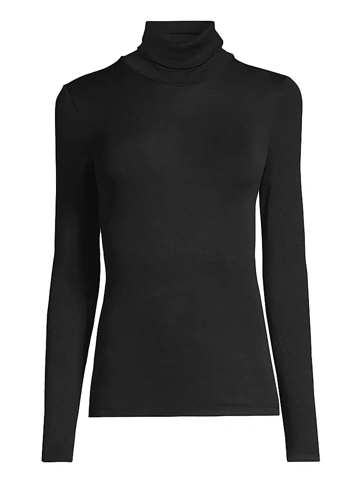 Hanro Women's Wool & Silk Turtleneck Pullover