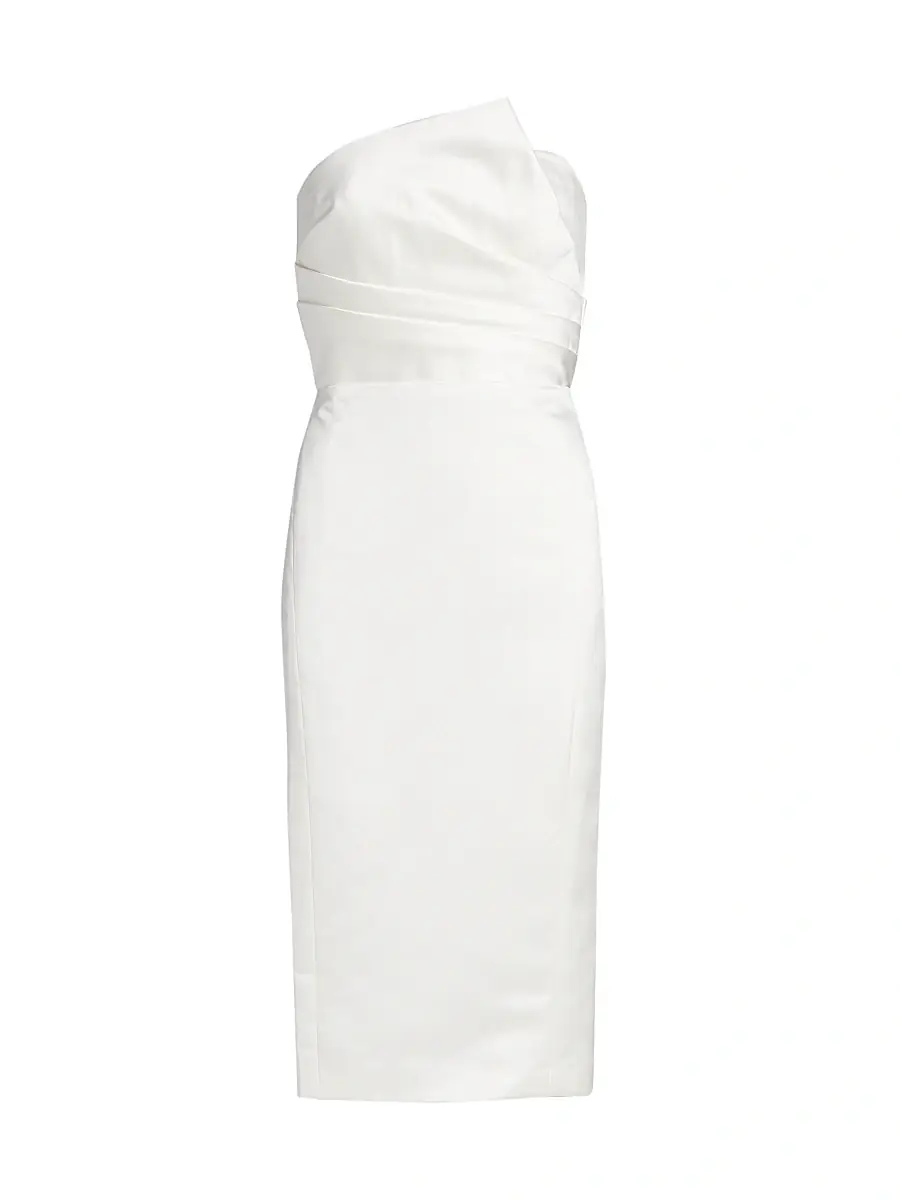 Amsale Women's Strapless Slim Dress - | Image 1 Amsale Women's Strapless Slim Dress - | Image 1