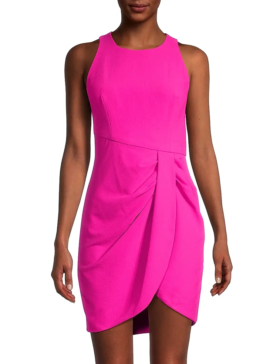BLACK HALO Women's Brett Ruched Sheath Dress | Thumbnail 3