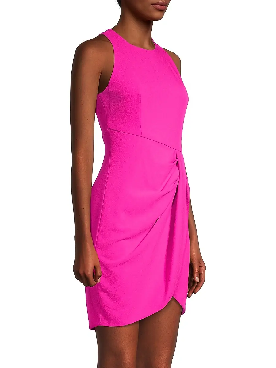 BLACK HALO Women's Brett Ruched Sheath Dress | Thumbnail 4