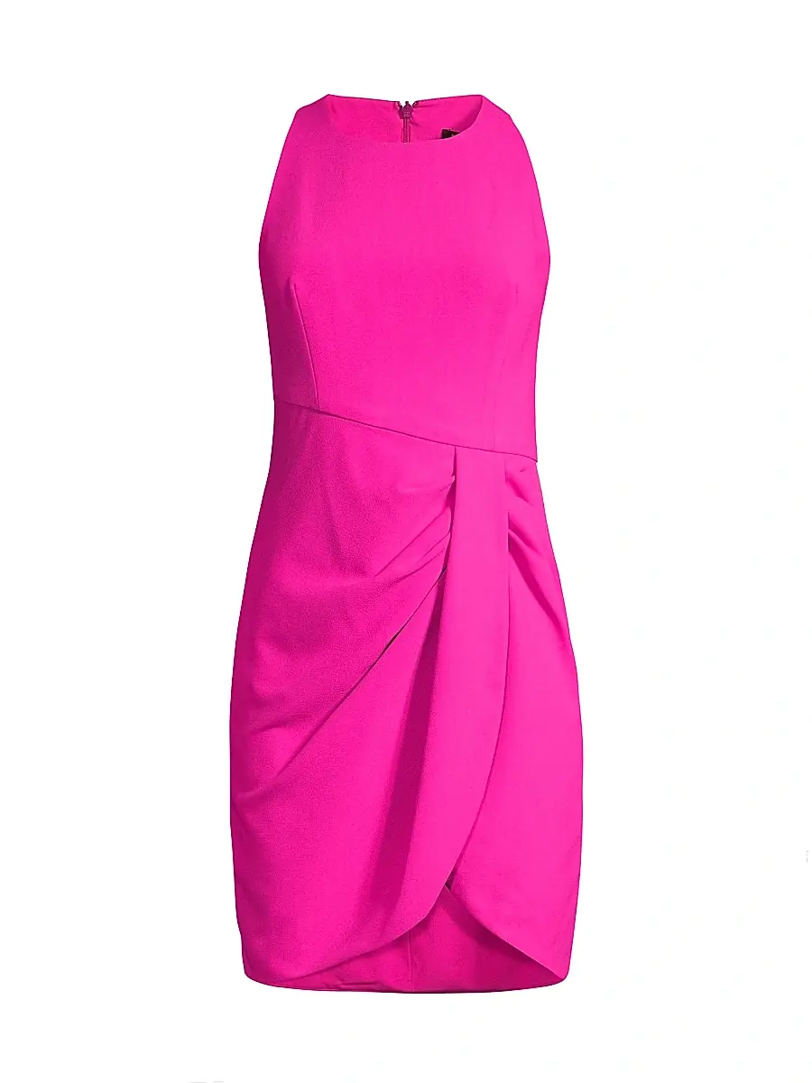 BLACK HALO Women's Brett Ruched Sheath Dress