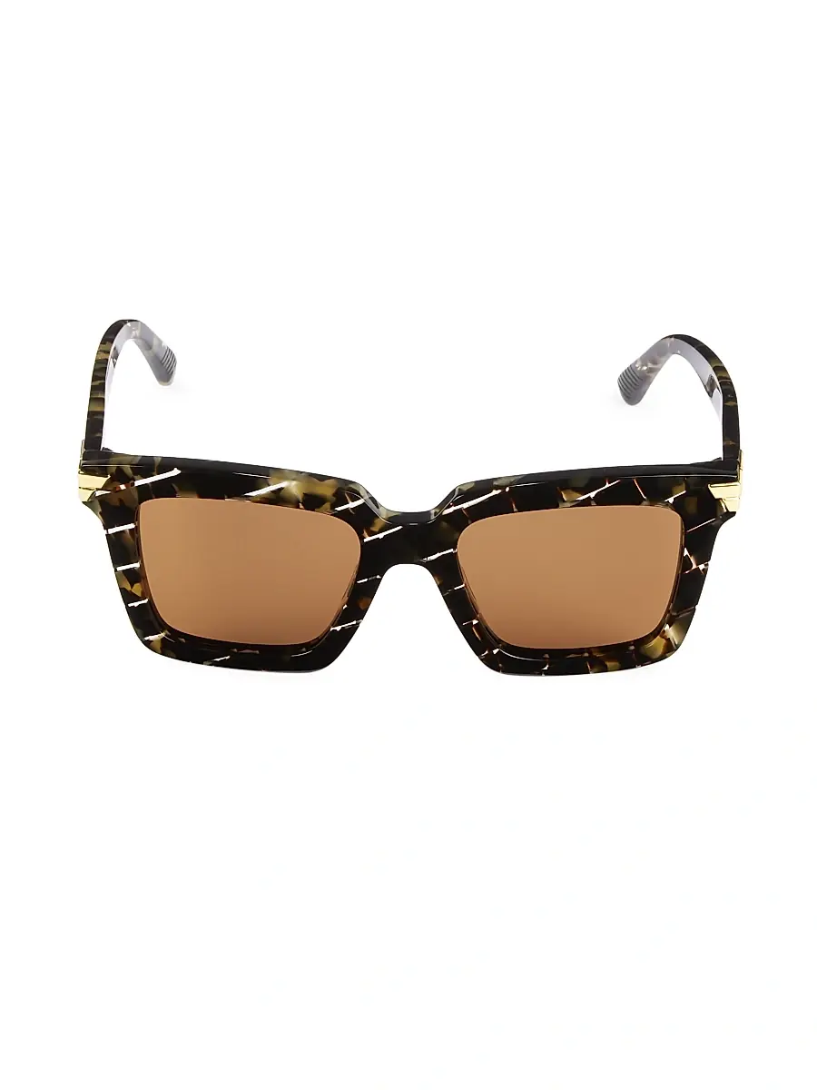 Bottega Veneta Women's 53MM Square Sunglasses | Image 1 Bottega Veneta Women's 53MM Square Sunglasses | Image 1