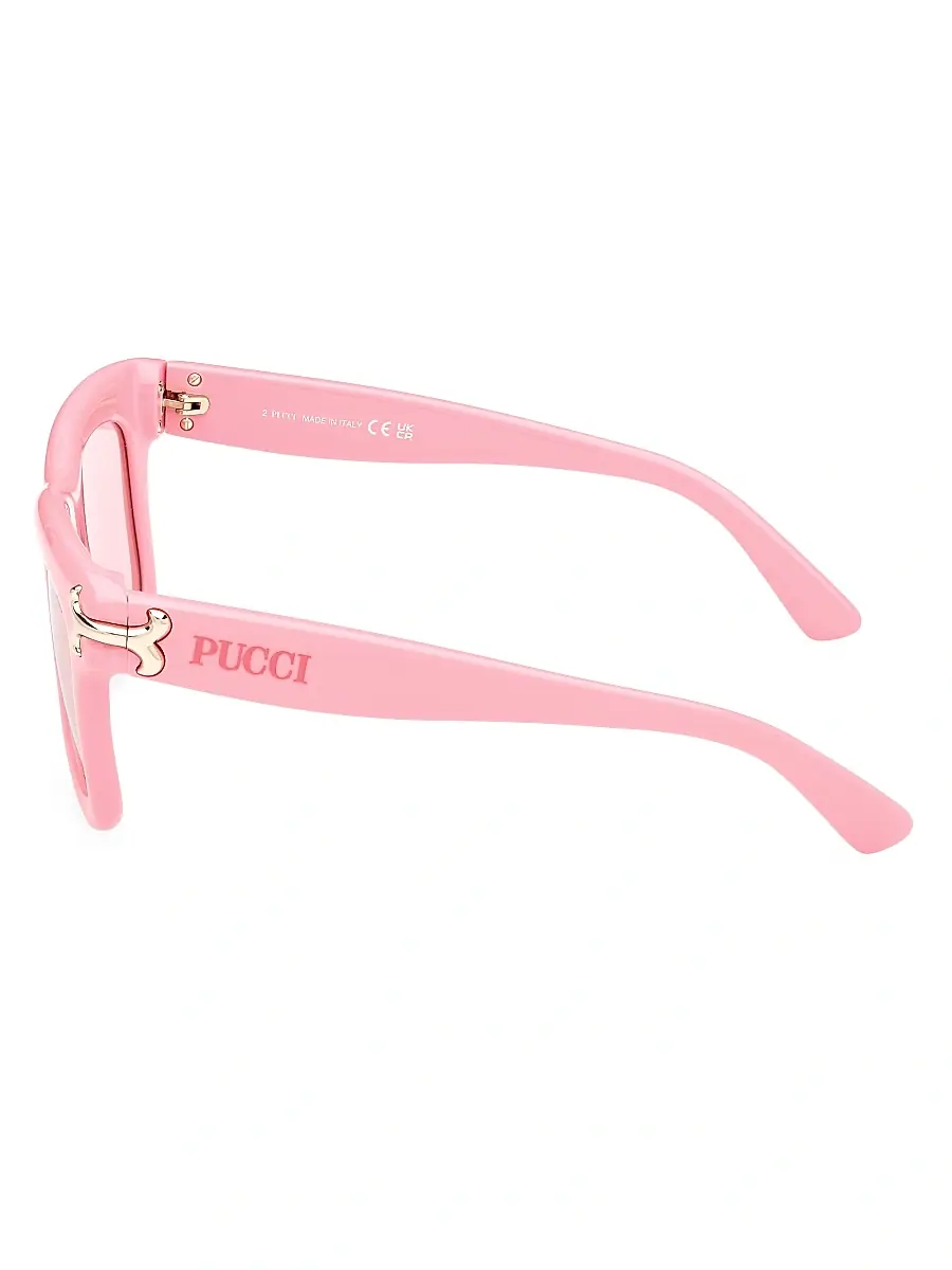 PUCCI Women's 50MM Logo-Detailed Square Sunglasses | Thumbnail 3 PUCCI Women's 50MM Logo-Detailed Square Sunglasses | Thumbnail 3