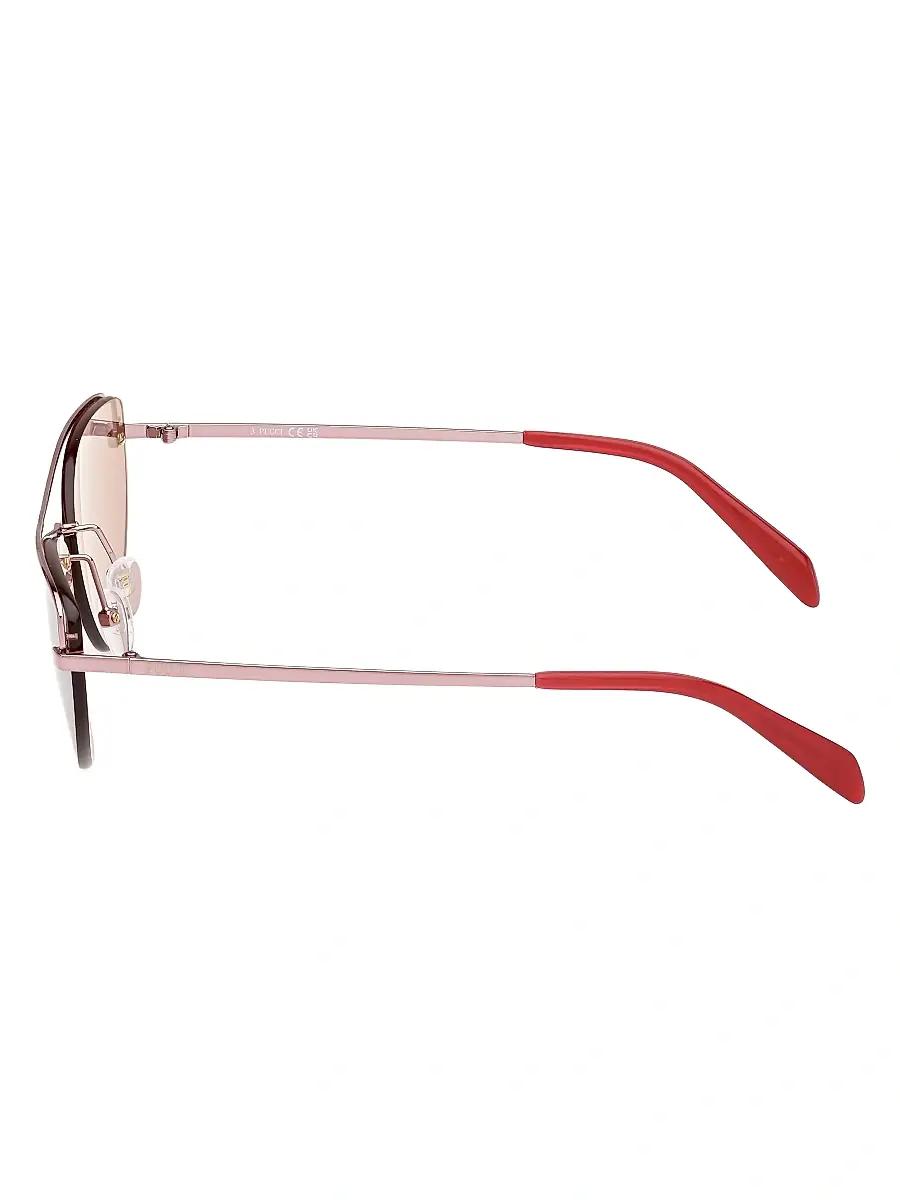 Pucci Women's 59MM Cat-Eye Sunglasses - Shiny Pink Rose Mirror | Thumbnail 3 Pucci Women's 59MM Cat-Eye Sunglasses - Shiny Pink Rose Mirror | Thumbnail 3