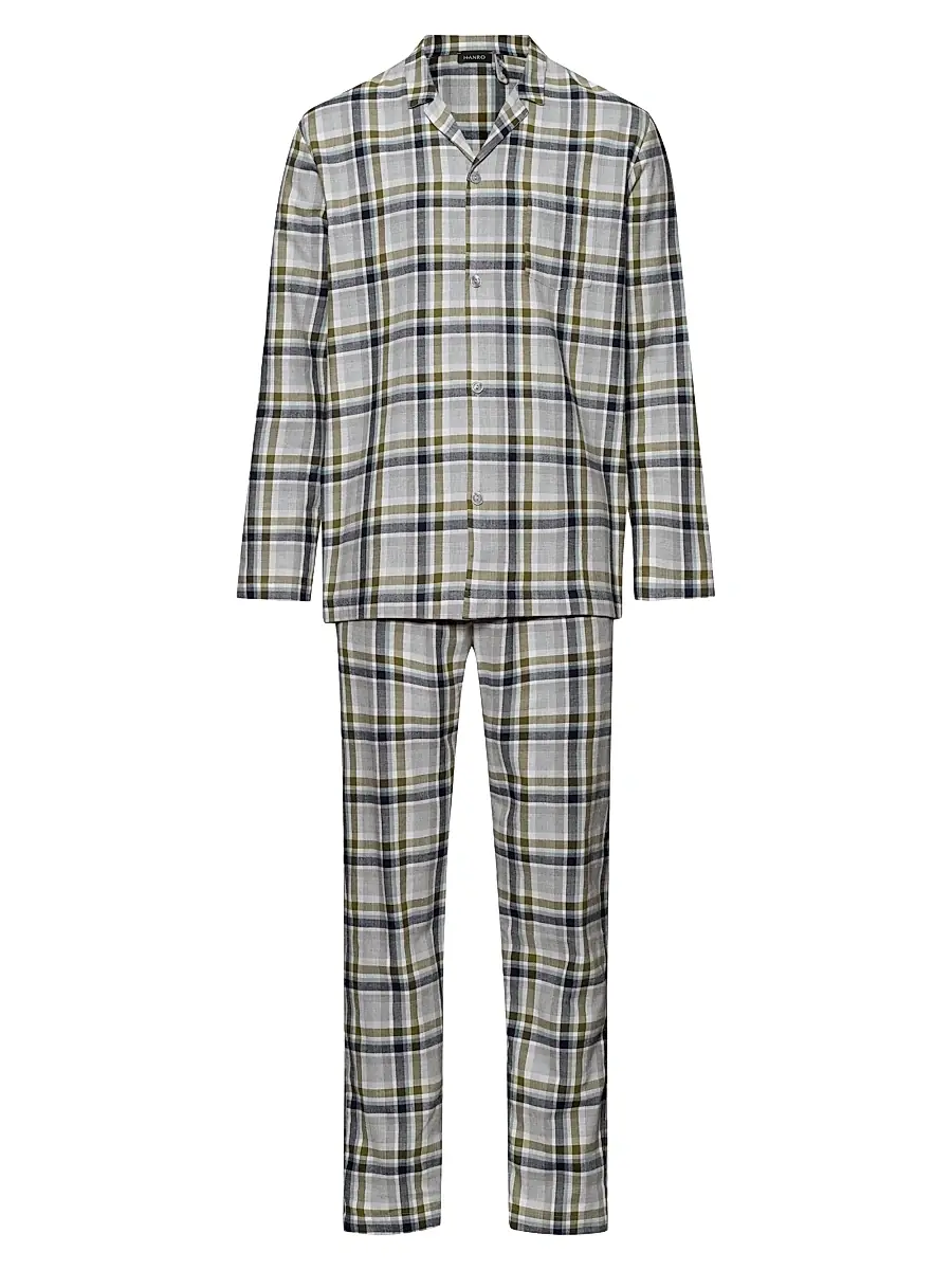 Men's Cozy Comfort Check Pajamas - Wintry Check Men's Cozy Comfort Check Pajamas - Wintry Check