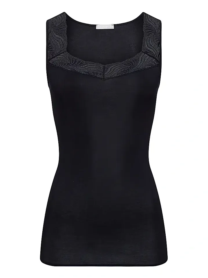 Women's Cotton Delight Lace-Trim Tank Women's Cotton Delight Lace-Trim Tank