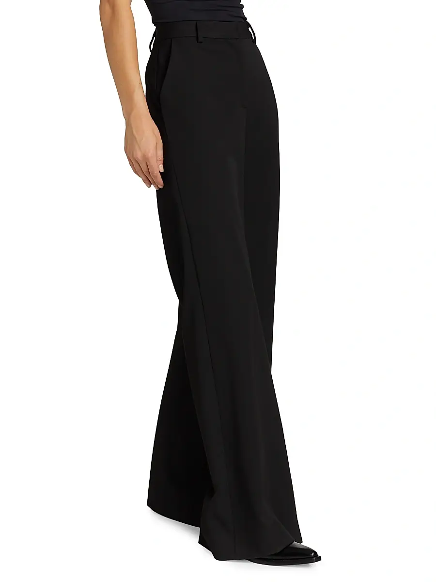 L'Agence Women's Pilar Mid-Rise Flare Trousers | Thumbnail 4 L'Agence Women's Pilar Mid-Rise Flare Trousers | Thumbnail 4