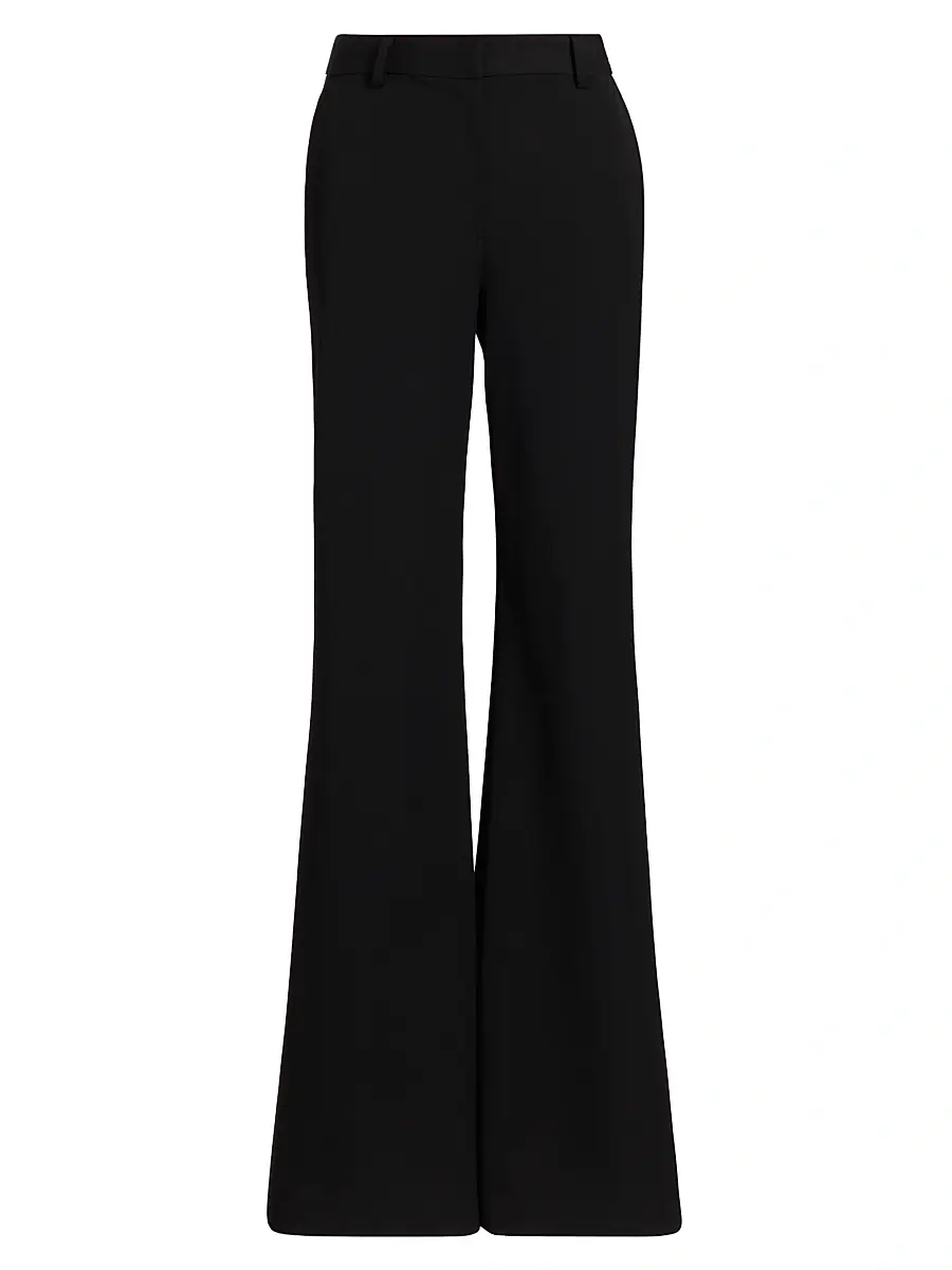 L'Agence Women's Pilar Mid-Rise Flare Trousers