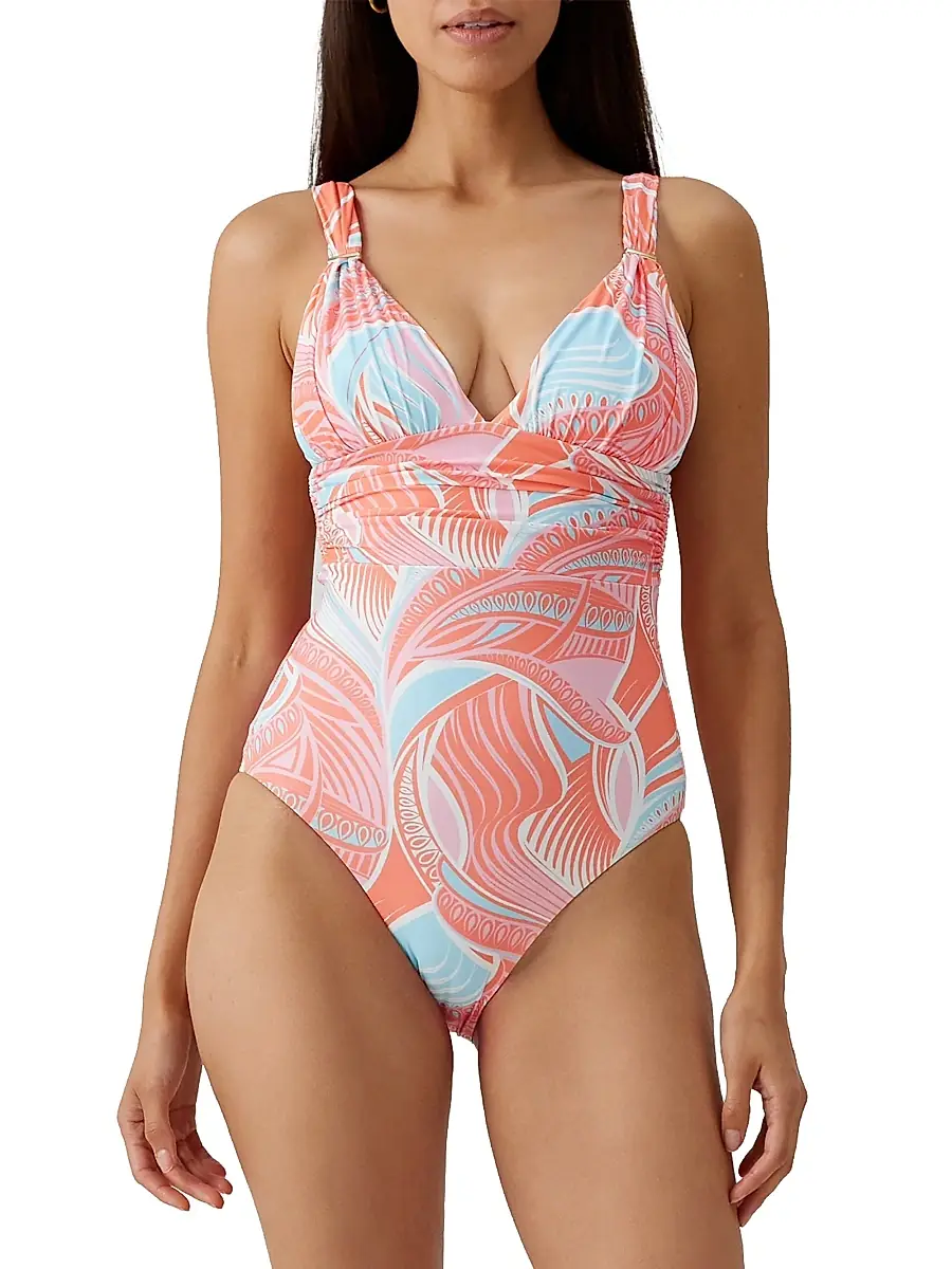 Melissa Odabash Women's Panarea Floral One-Piece Swimsuit | Thumbnail 3 Melissa Odabash Women's Panarea Floral One-Piece Swimsuit | Thumbnail 3