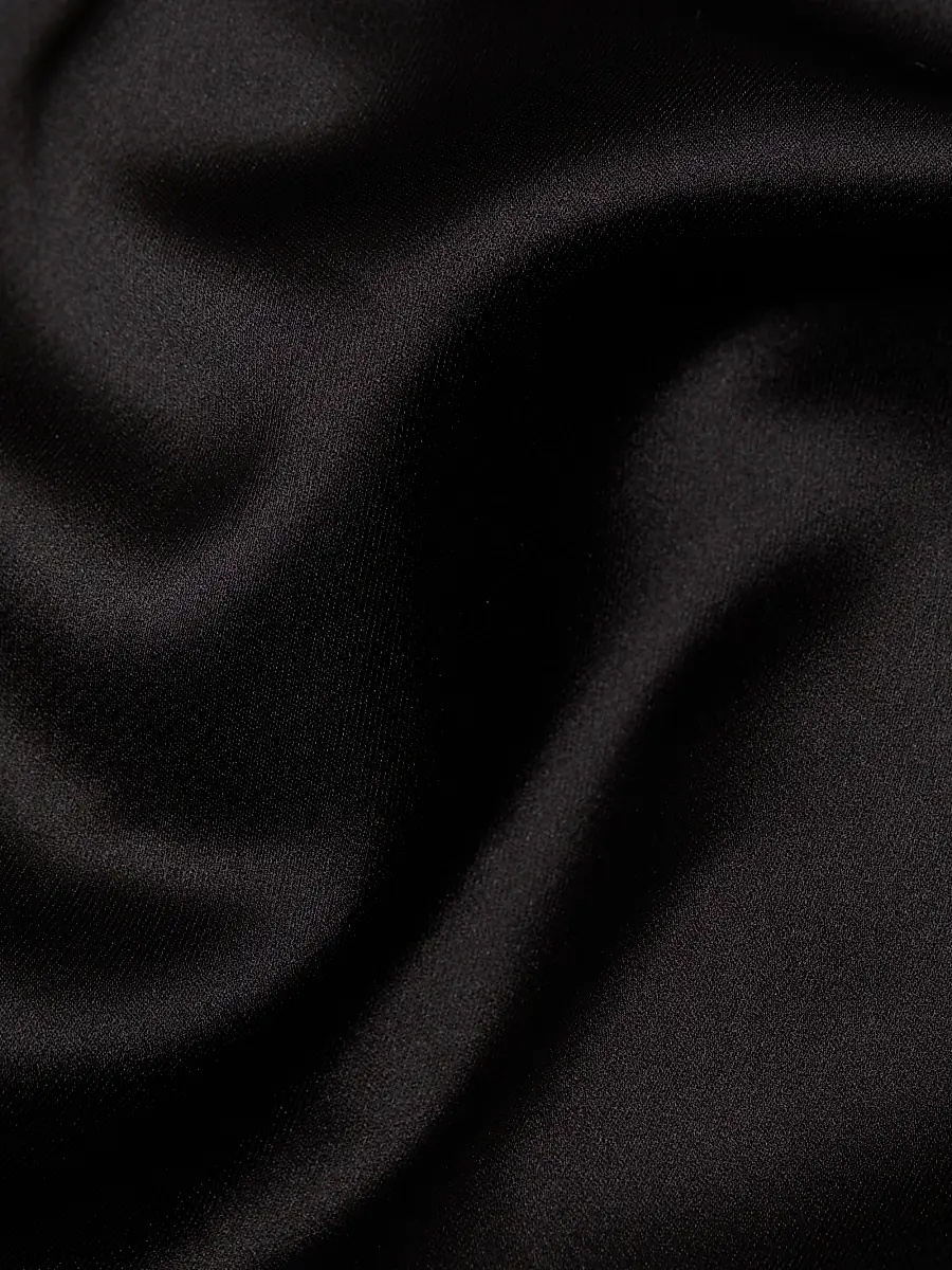 Amsale Women's Satin High Cowlneck A-Line Gown | Thumbnail 7