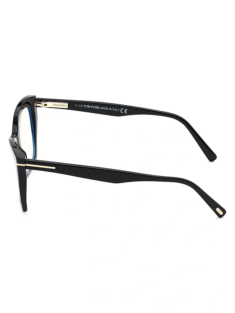 Tom Ford Women's 54MM Cat-Eye Blue Block Optical Glasses | Thumbnail 3 Tom Ford Women's 54MM Cat-Eye Blue Block Optical Glasses | Thumbnail 3