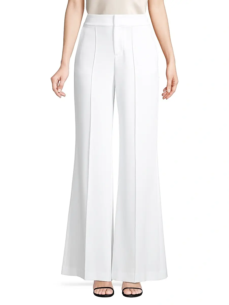 Alice + Olivia Women's Dylan High-Waist Wide-Leg Pants | Thumbnail 3 Alice + Olivia Women's Dylan High-Waist Wide-Leg Pants | Thumbnail 3
