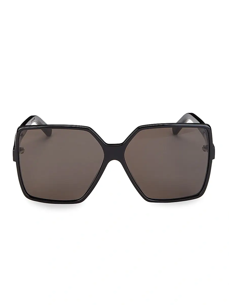 Saint Laurent Women's New Wave Betty 63MM Oversized Square Sunglasses | Thumbnail 2 Saint Laurent Women's New Wave Betty 63MM Oversized Square Sunglasses | Thumbnail 2