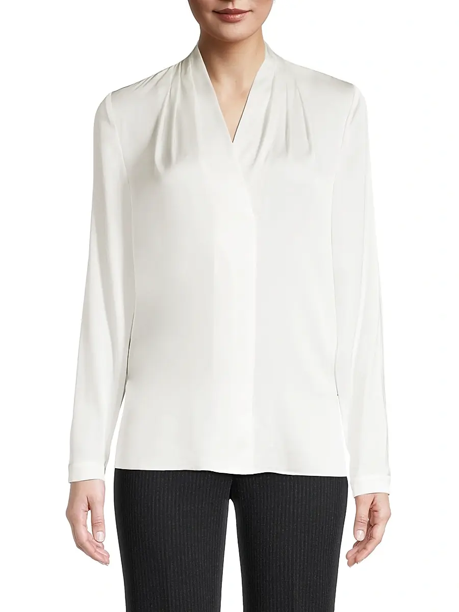 Kobi Halperin Women's Nellie Silk-Satin Blouse | Thumbnail 3 Kobi Halperin Women's Nellie Silk-Satin Blouse | Thumbnail 3