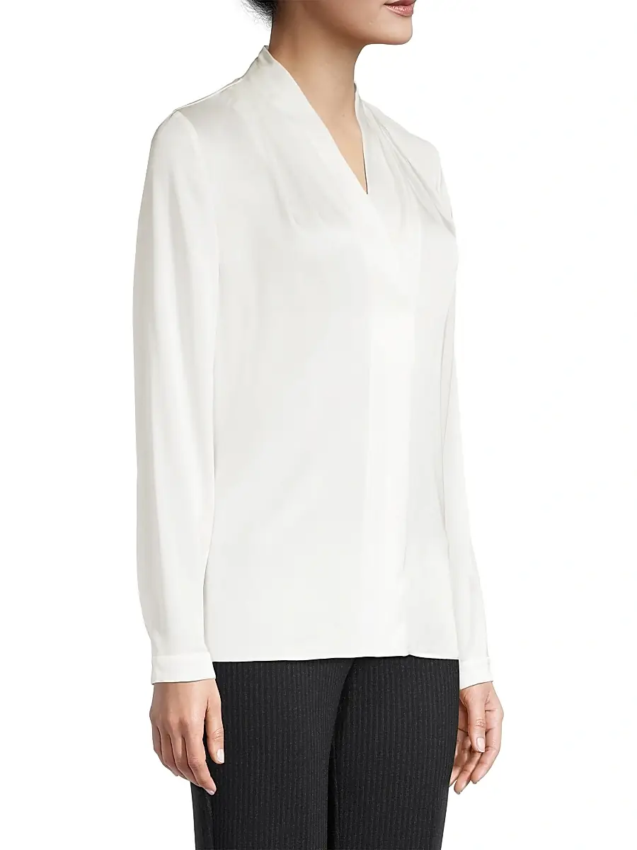 Kobi Halperin Women's Nellie Silk-Satin Blouse | Thumbnail 4 Kobi Halperin Women's Nellie Silk-Satin Blouse | Thumbnail 4