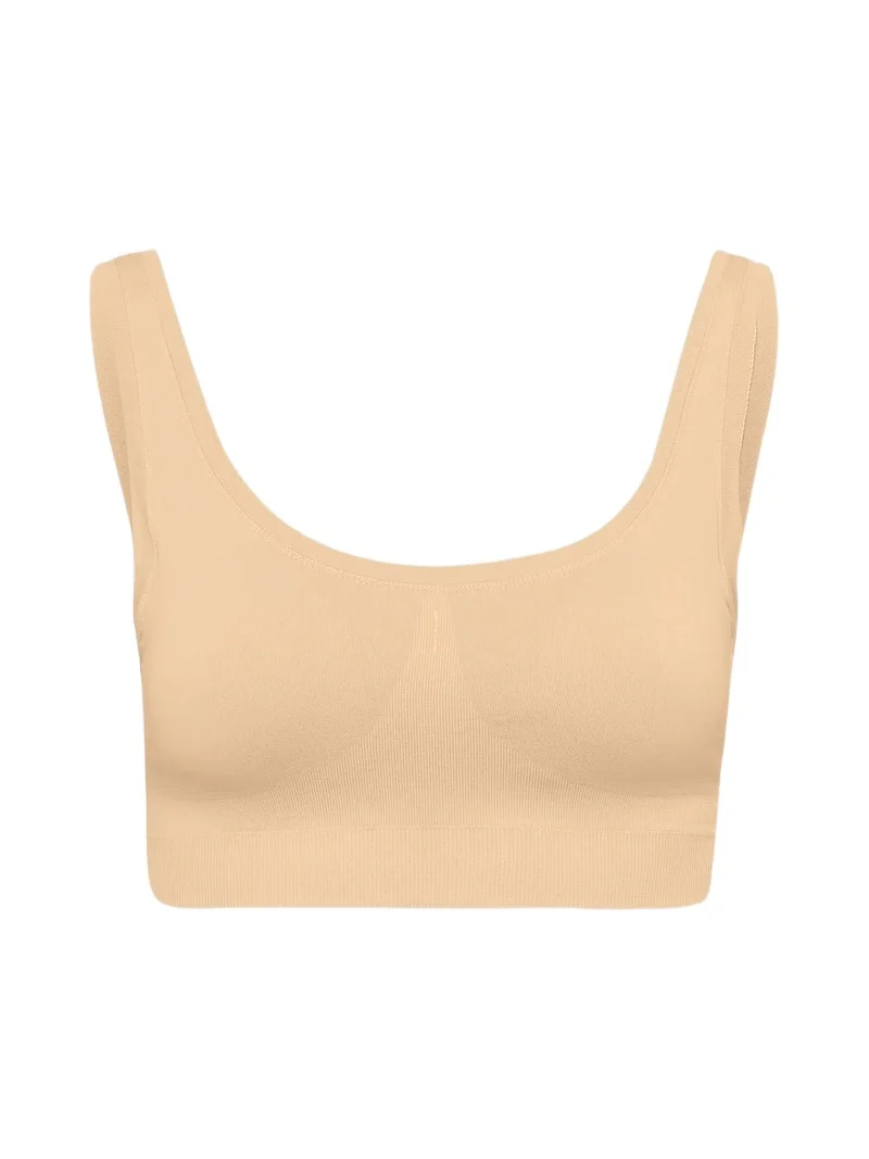 Women's Touch Feeling Padded Crop Top Women's Touch Feeling Padded Crop Top
