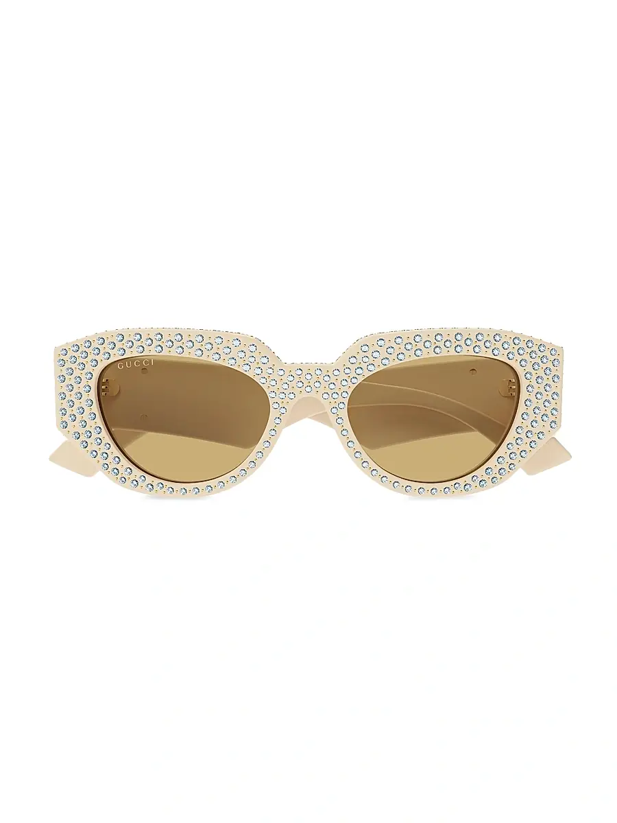 Gucci Women's Generation 51MM Geometric Sunglasses - | Image 1 Gucci Women's Generation 51MM Geometric Sunglasses - | Image 1