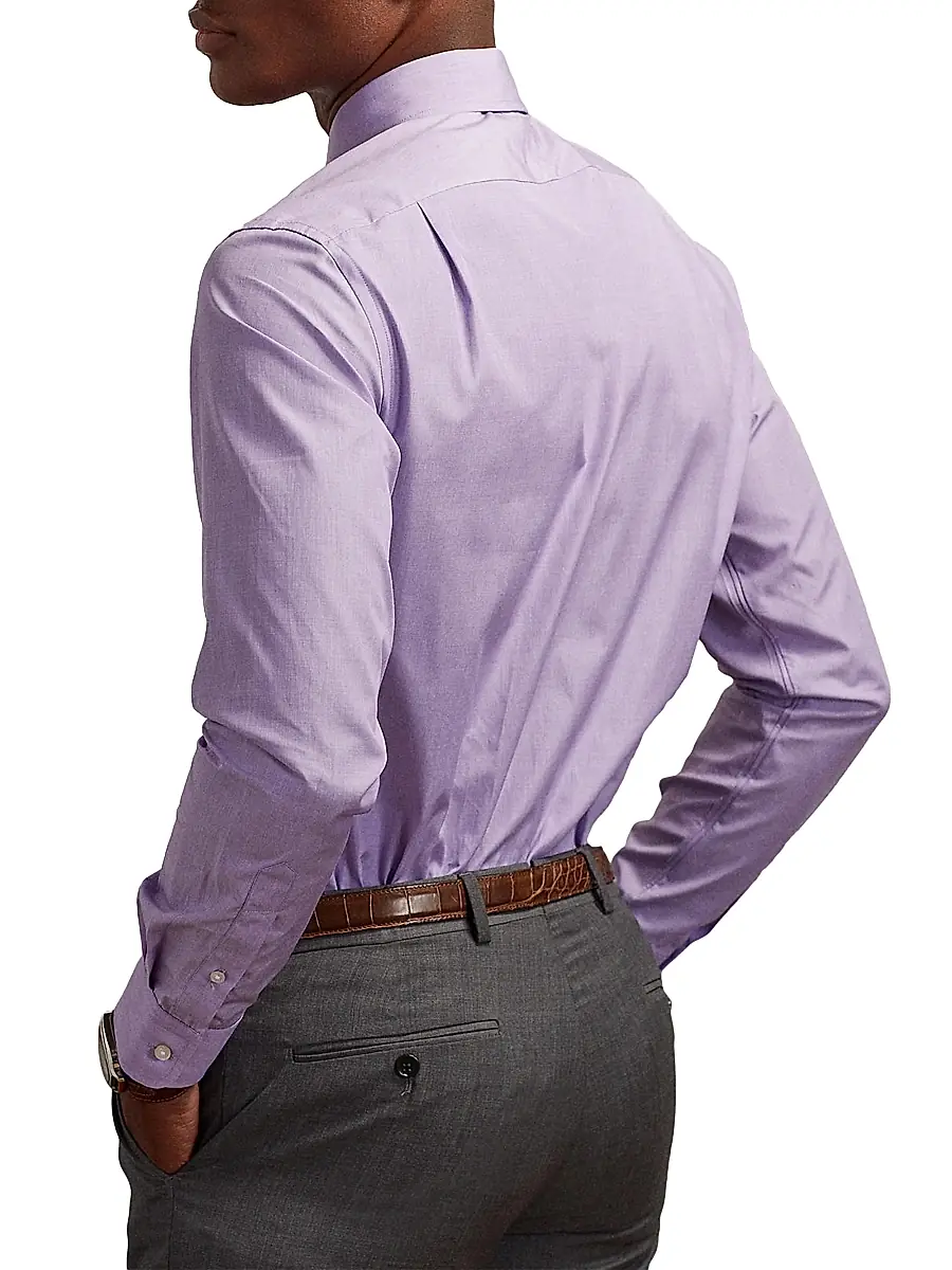Ralph Lauren Purple Label Men's Aston Dress Shirt | Thumbnail 4 Ralph Lauren Purple Label Men's Aston Dress Shirt | Thumbnail 4