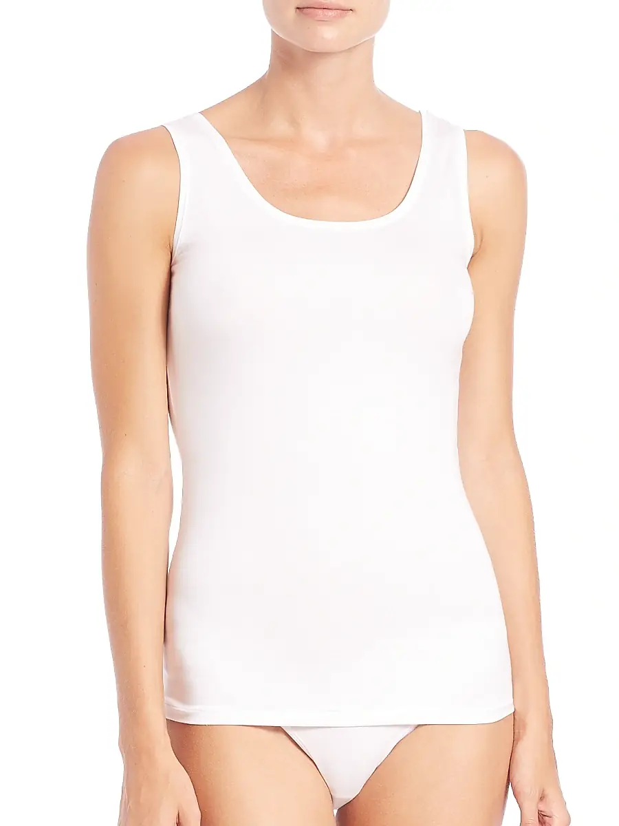 Hanro Women's Soft Touch Tank Top - White | Image 1 Hanro Women's Soft Touch Tank Top - White | Image 1