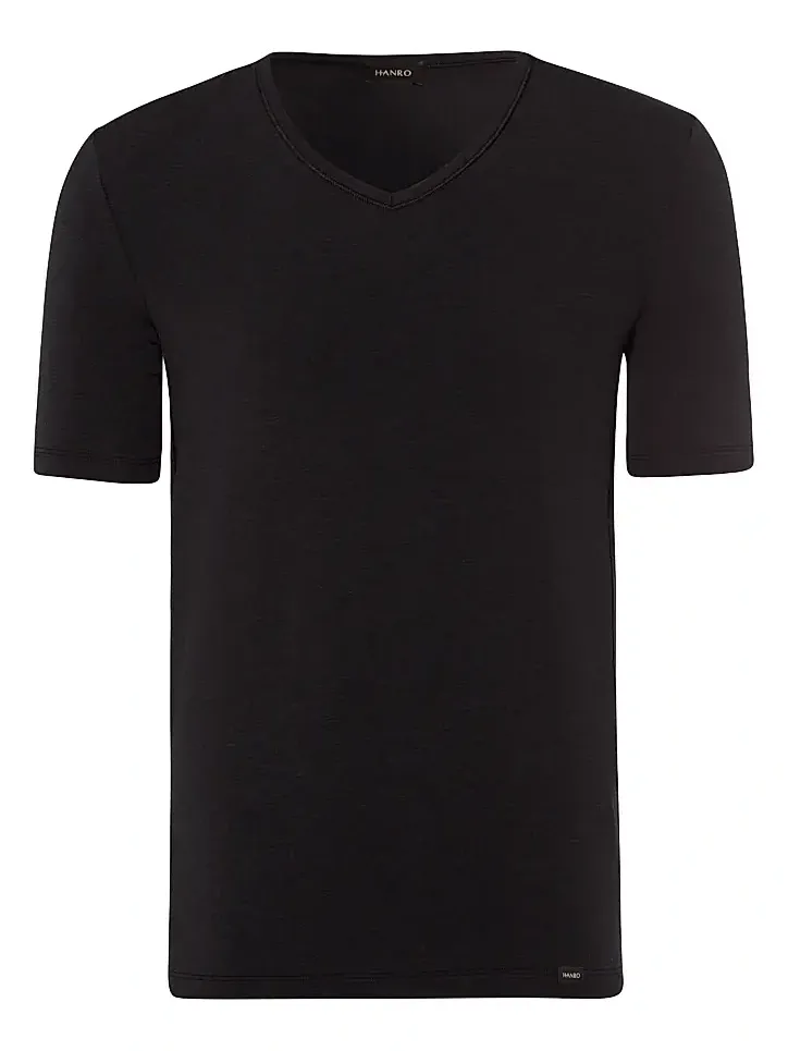 Hanro Men's Natural Function V-Neck Shirt