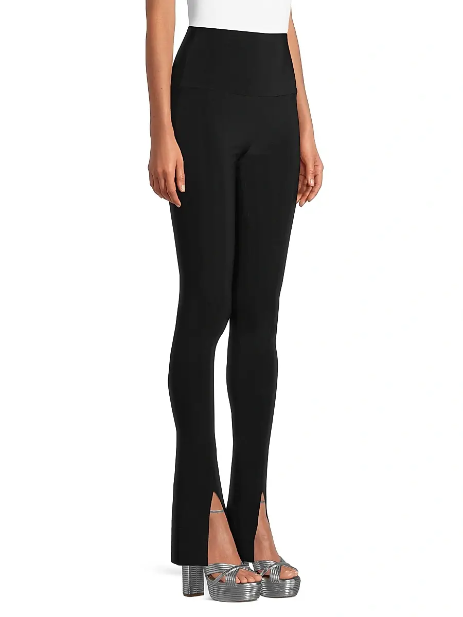 Norma Kamali Women's Spat Jersey Leggings - Black | Thumbnail 4