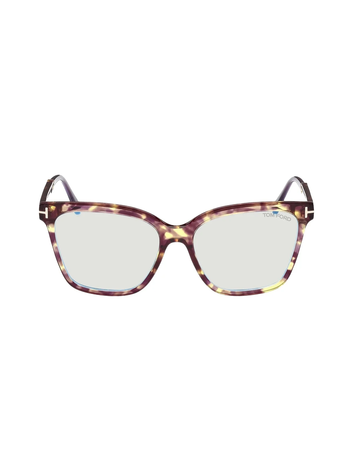 Women's 56MM Square Blue Block Glasses