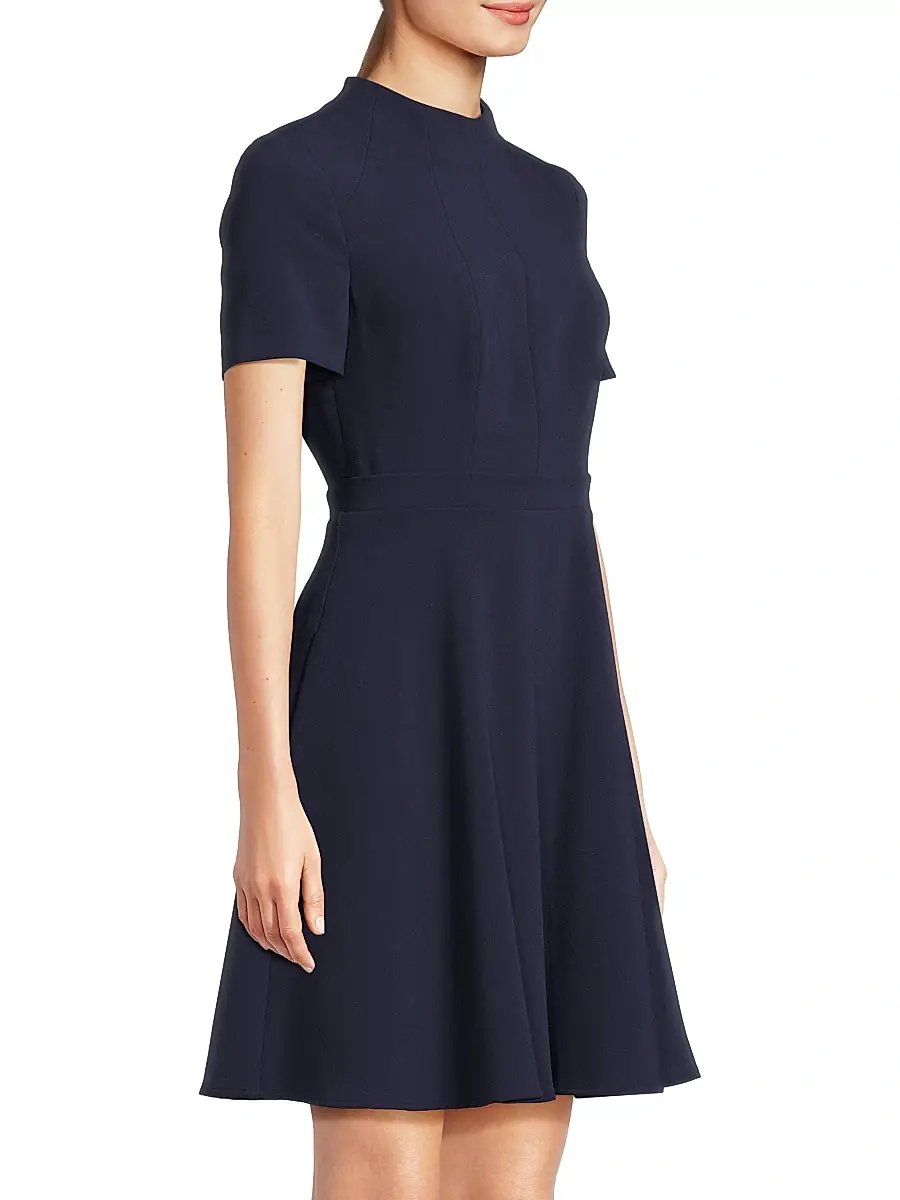 BLACK HALO Women's Mayra Fit & Flare Dress - Pacific Blue | Thumbnail 4 BLACK HALO Women's Mayra Fit & Flare Dress - Pacific Blue | Thumbnail 4