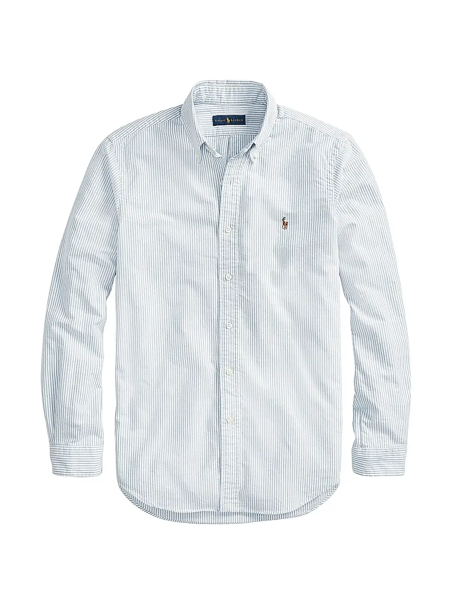 Polo Ralph Lauren Men's Striped Classic-Fit Oxford Shirt