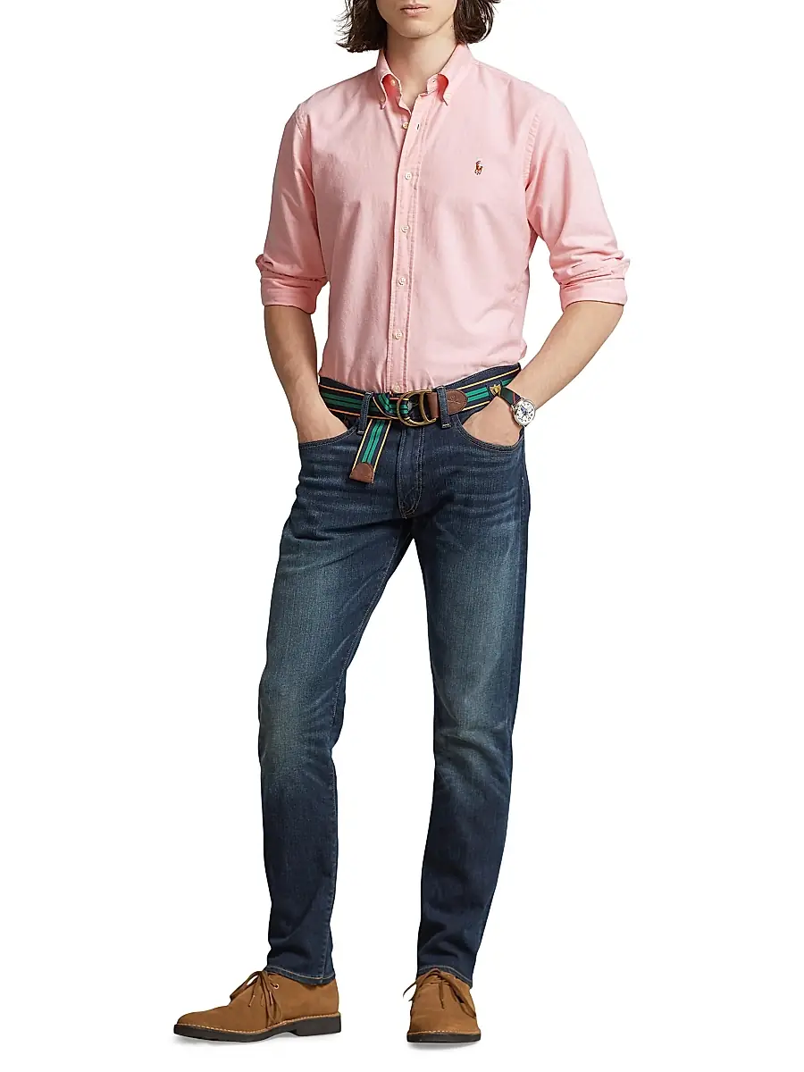 Polo Ralph Lauren Men's Classic-Fit Cotton Oxford Shirt | Thumbnail 2 Polo Ralph Lauren Men's Classic-Fit Cotton Oxford Shirt | Thumbnail 2
