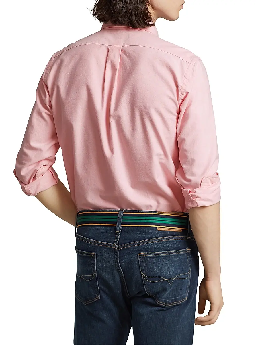 Polo Ralph Lauren Men's Classic-Fit Cotton Oxford Shirt | Thumbnail 4 Polo Ralph Lauren Men's Classic-Fit Cotton Oxford Shirt | Thumbnail 4